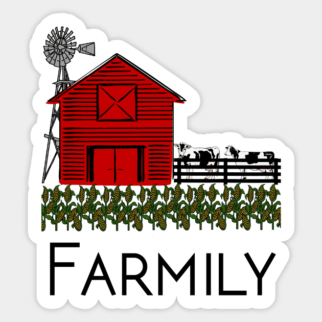 Farmily - Farm Family Sticker by TripleTreeAdv